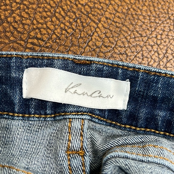 Like New Kancan LA Stone Washed Distressed Styled Holes Stretch Jeans 98% Cotton - Picture 8 of 8